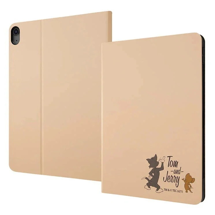 iPad Air 2020年モデル 10.9inch 第4世代 ケース トムとジェリー トムとジェリー レザーカバー 薄型 軽量 動画 スタンド スマート スリム かわいい 可愛い オシャレ おし