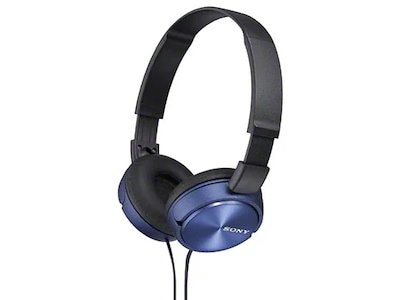 他サイト： ソニー MDR-ZX310／L 密閉ダイナミック ステレオヘッドホン 1.2m ブルーの商品画像