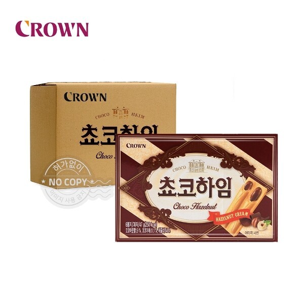 クラウンボックス チョコハイム 47g 18入 菓子 おやつ 買い食い
