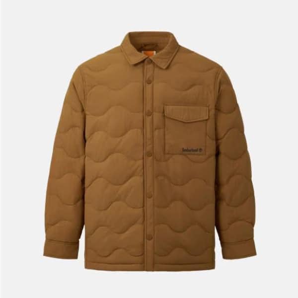 [Timberland] キルティング軽量ダウンシャツジャケット 0YH6Q EH2