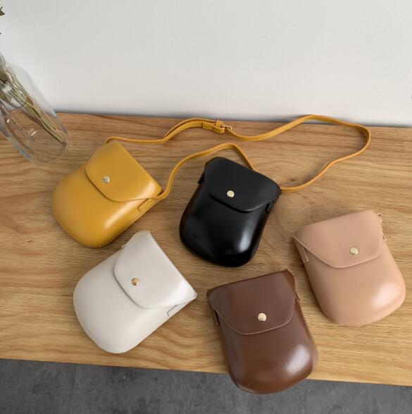 ショルダーバッグ バッグ ミニ 携帯入れ 無地 レディース 韓国 ファッション 雑貨 かわいい おしゃれ 北欧 送料無料 [K] (T)