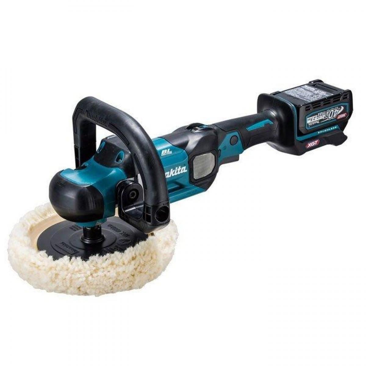 マキタ Makita 180mm 充電式 ポリッシャ PV001GRD バッテリ・充電器付　ポリッシャー 電動 安定 均一 コードレス