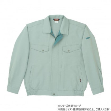 桑和 7113 長袖ブルゾン Lサイズ モスグリーン(107)