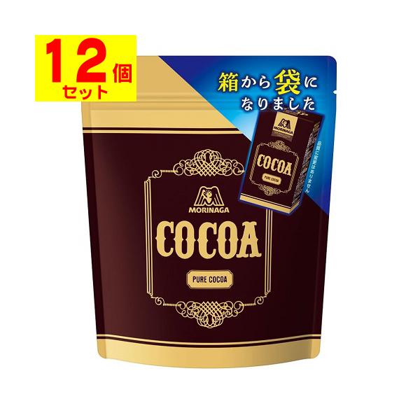 [森永製菓]純ココア 110g[12個セット]