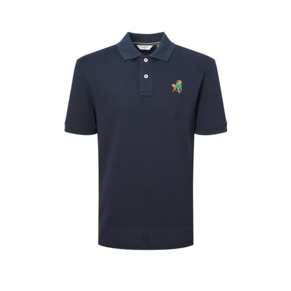 [25SS] [ハッピーパピードネーション] ゴールデンレトリバー刺繍入りショートスリーブHZTS5B902N2