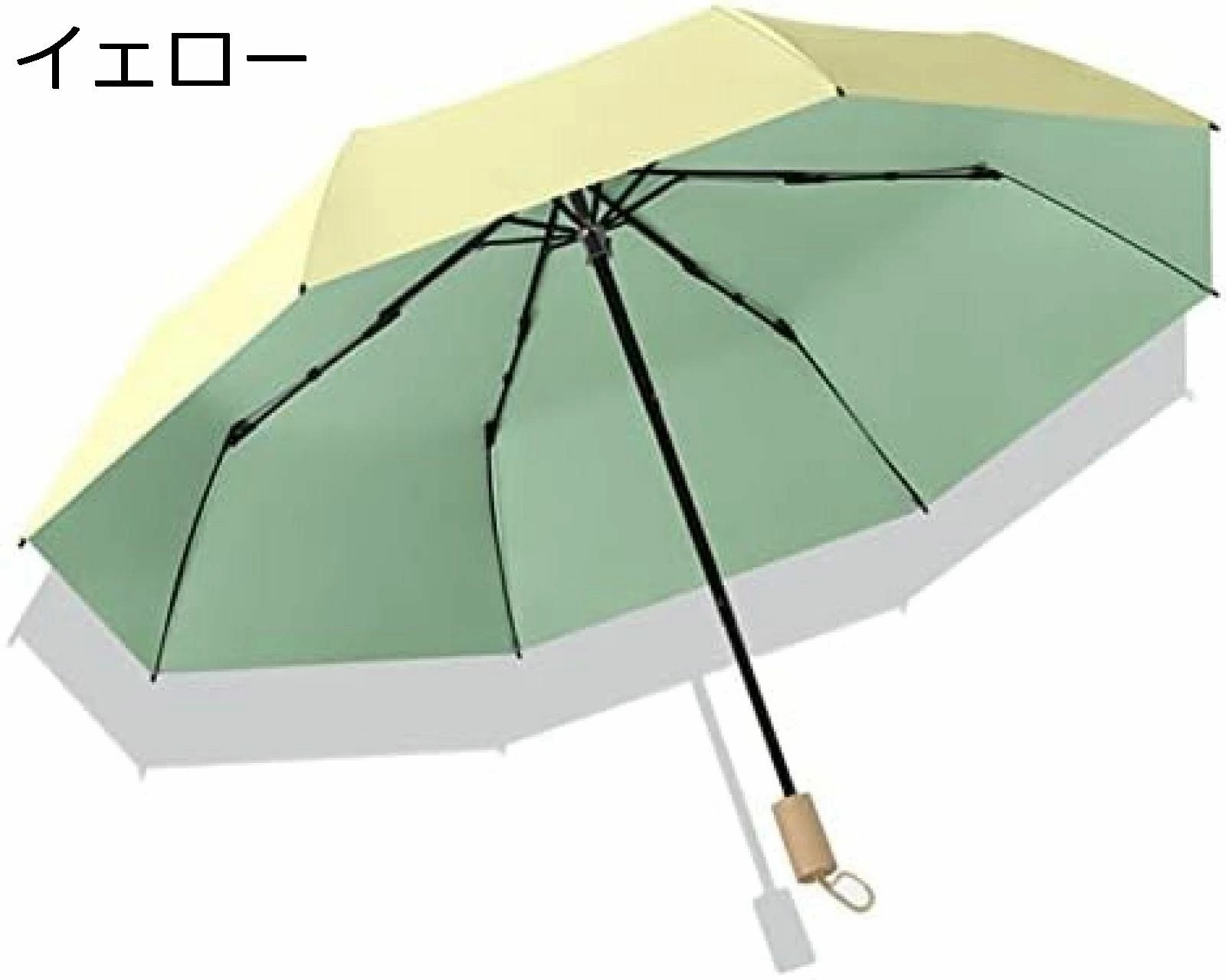 日傘 uvカット 100 遮光 折りたたみ傘 軽量 晴雨兼用 雨傘 レディース 遮熱 紫外線遮断 日焼け止め対策 高耐久 超撥水 梅雨対策 母の日 木製ハンドル 収納ポーチ付き プレゼント 折り畳み傘