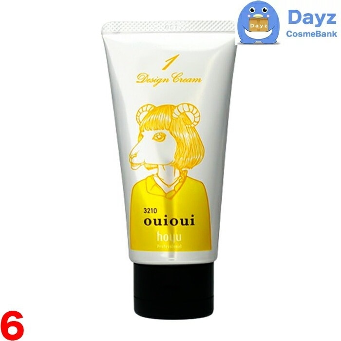 ホーユー ミニーレ ウイウイ デザインクリーム 1 80g　6点セット　　ヘアスタイリング剤　　ヘアスタイリングクリーム ヘアクリーム