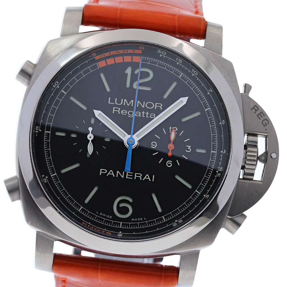 パネライ PANERAI PAM00526 ルミノール1950 レガッタ フライバック クロノグラフ 自動巻き メンズ _830207【中古】
