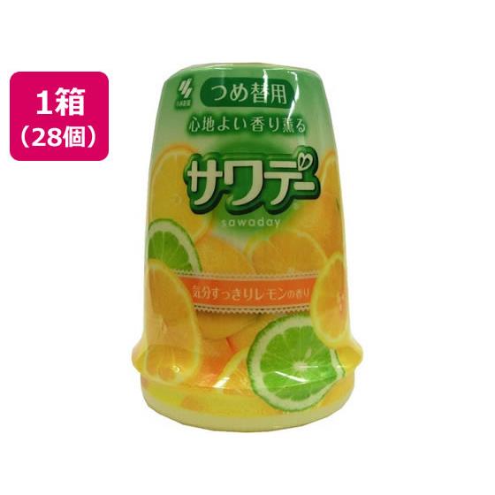 サワデー 気分すっきりレモンの香り 詰替 28個 小林製薬 228857