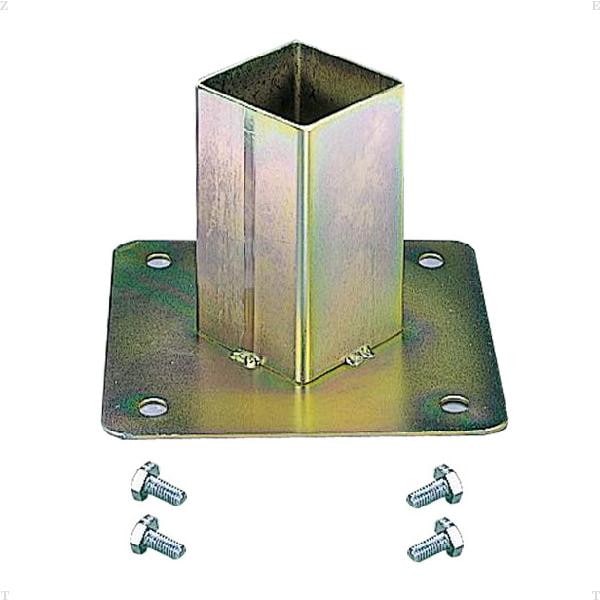 ZETT ゼット ベース本体差込金具 野球 ベース ZBV75