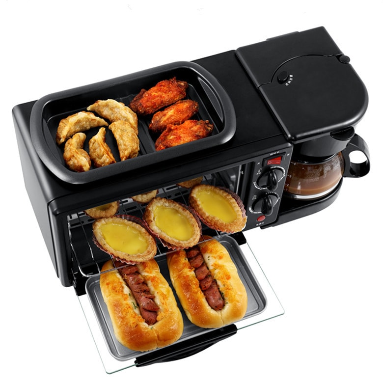 朝食マシンオーブンパンマシンコーヒーマシン家庭用多機能全自動トースターサンドイッチマシン
