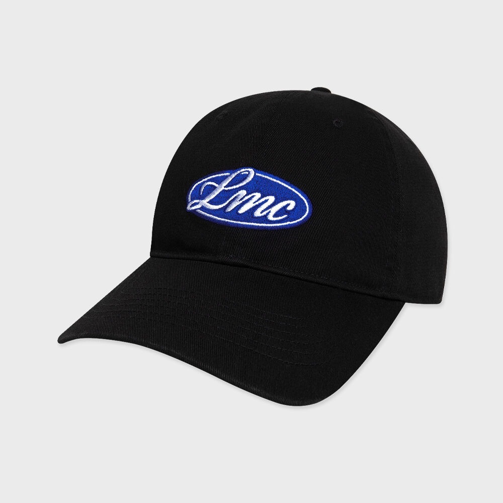 LMC 2トーンオーバルロゴ 6パネルキャップブラック