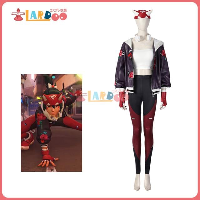 新タイプ追加 激安販売 オーバーウォッチ Overwatch OW2 キリコ-Kiriko コスプレ コスチューム[5019]
