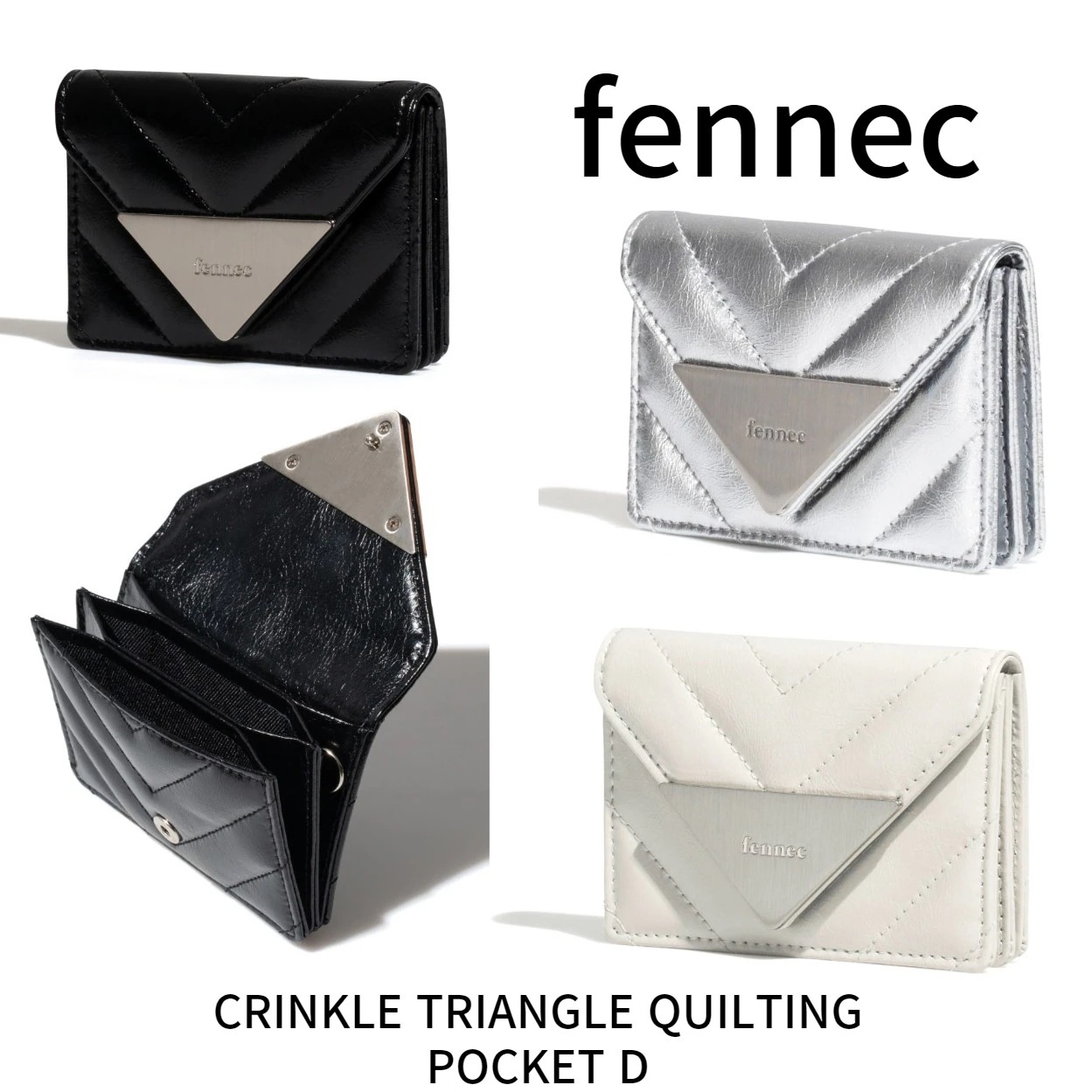 fennec 財布 CRINKLE TRIANGLE blossom fennec 財布 CRINKLE TRIANGLE blossom - メルカリ