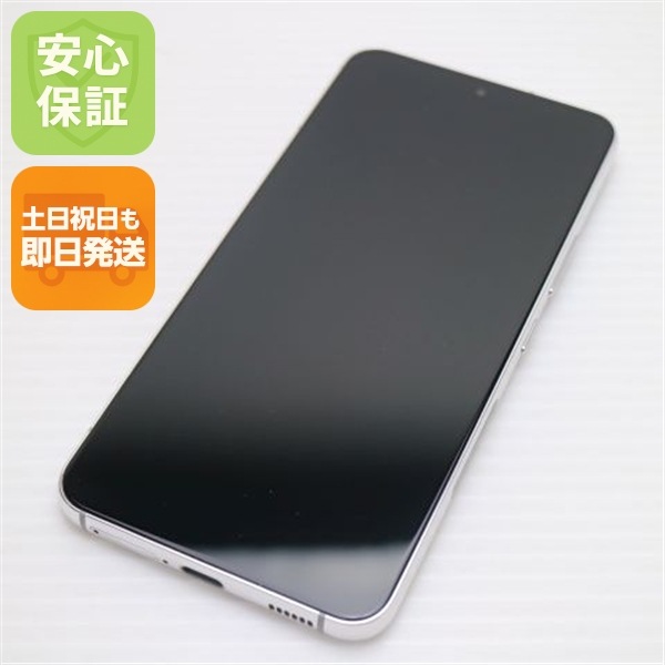 新品同様 Galaxy S22 SC-51C ファントムホワイト スマホ 白ロム 中古 土日祝発送OK 89