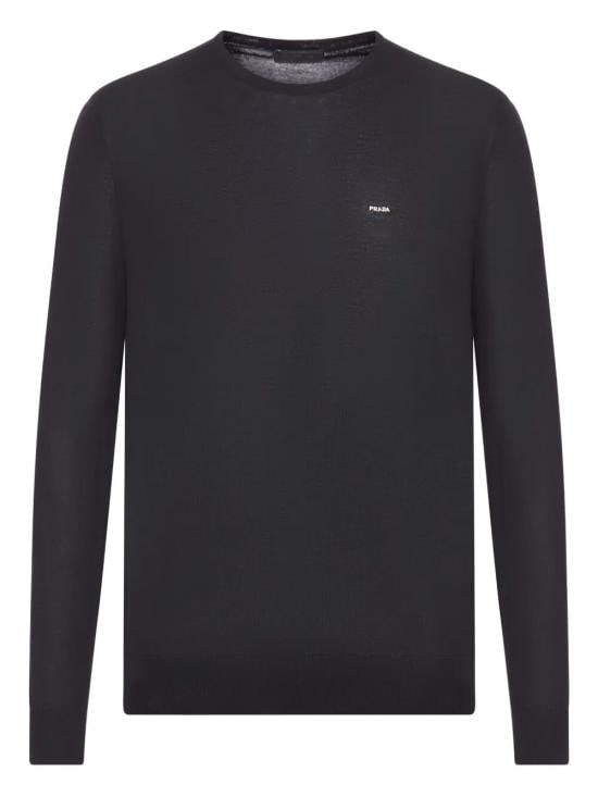 PRADA Men Sweater UMF146SOOO 18DY F0002 NERO