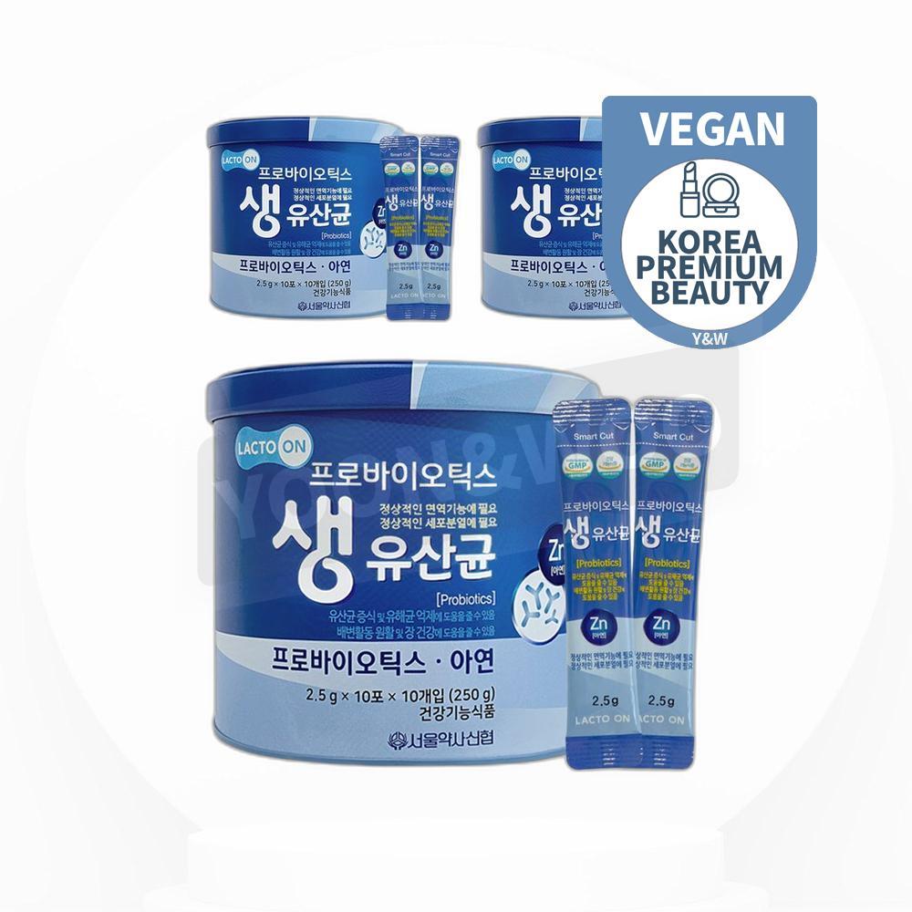 ソウル薬剤師協会プロバイオティクス生乳酸菌100包 250g 3個