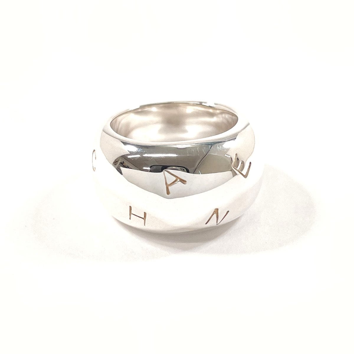 ロゴ リング指輪 シルバー シルバー925 11.5号 レディース