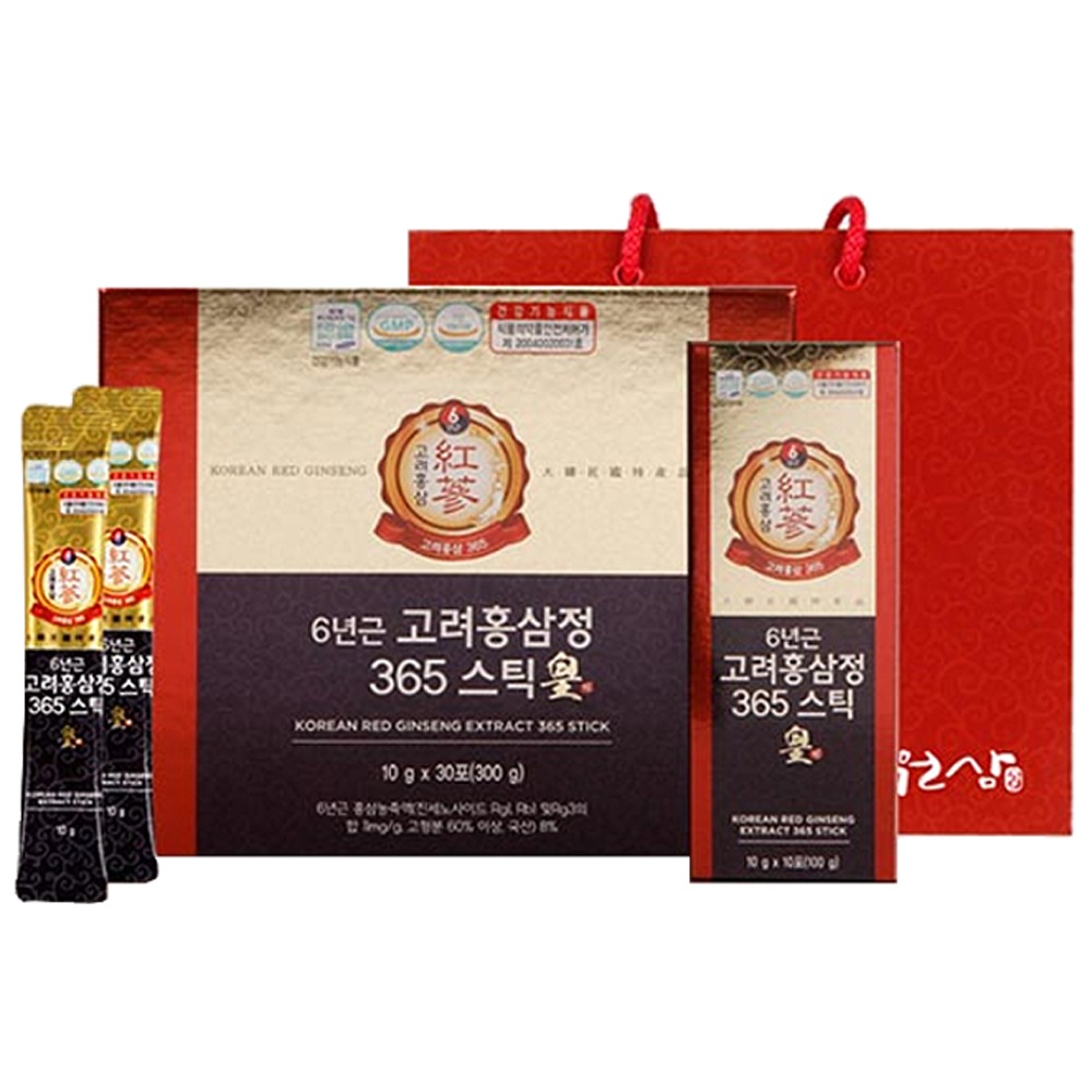 6年根高麗ホンサムジョン365スティックファン