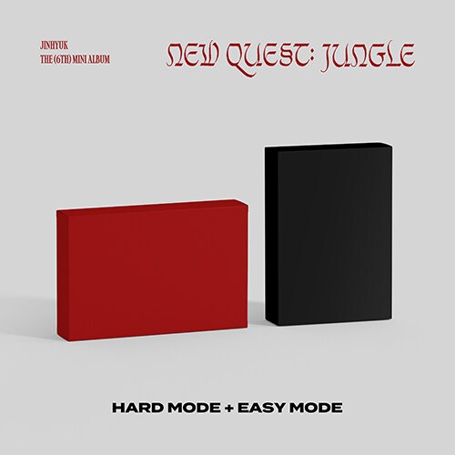 [SET] LEEJINHYUK - NEW QUEST JUNGLE ミニ6集 [EASY MODE+HARD MODE ver.] 6,240円