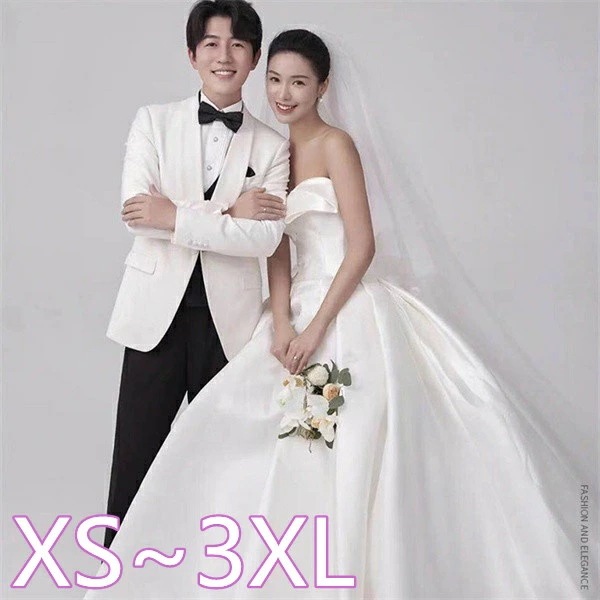ウエディングドレス ワンピース 白 結婚式 ビスチェ ベアトップ プリンセスライン プリンセスドレス 二次会 披露宴 前撮り 後撮り バックリボン ロングドレス ビーチフォト 花嫁ドレス 花嫁 ホワイ