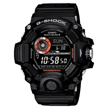 カシオ 【国内正規品】G-SHOCK（ジーショック）　MASTER OF G　RANGEMAN ソーラー電波　メンズタイプ GW-9400BJ-1JF