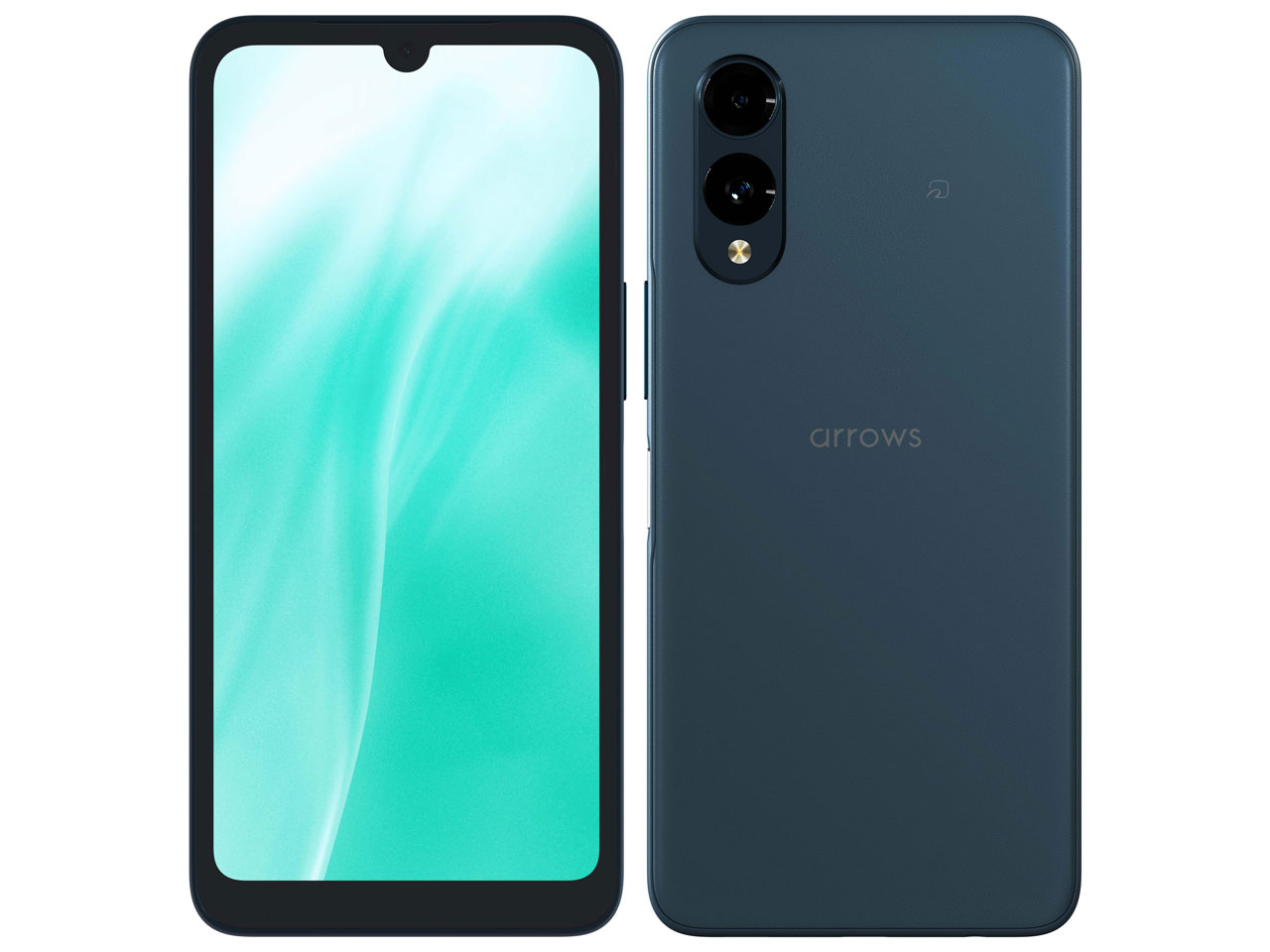 新品 AU版 arrows We2 FCG02SGA [ネイビーグリーン/紺緑] AU UQ SIMフリー SIMロック解除済み 本体 FCNT 4941787128319