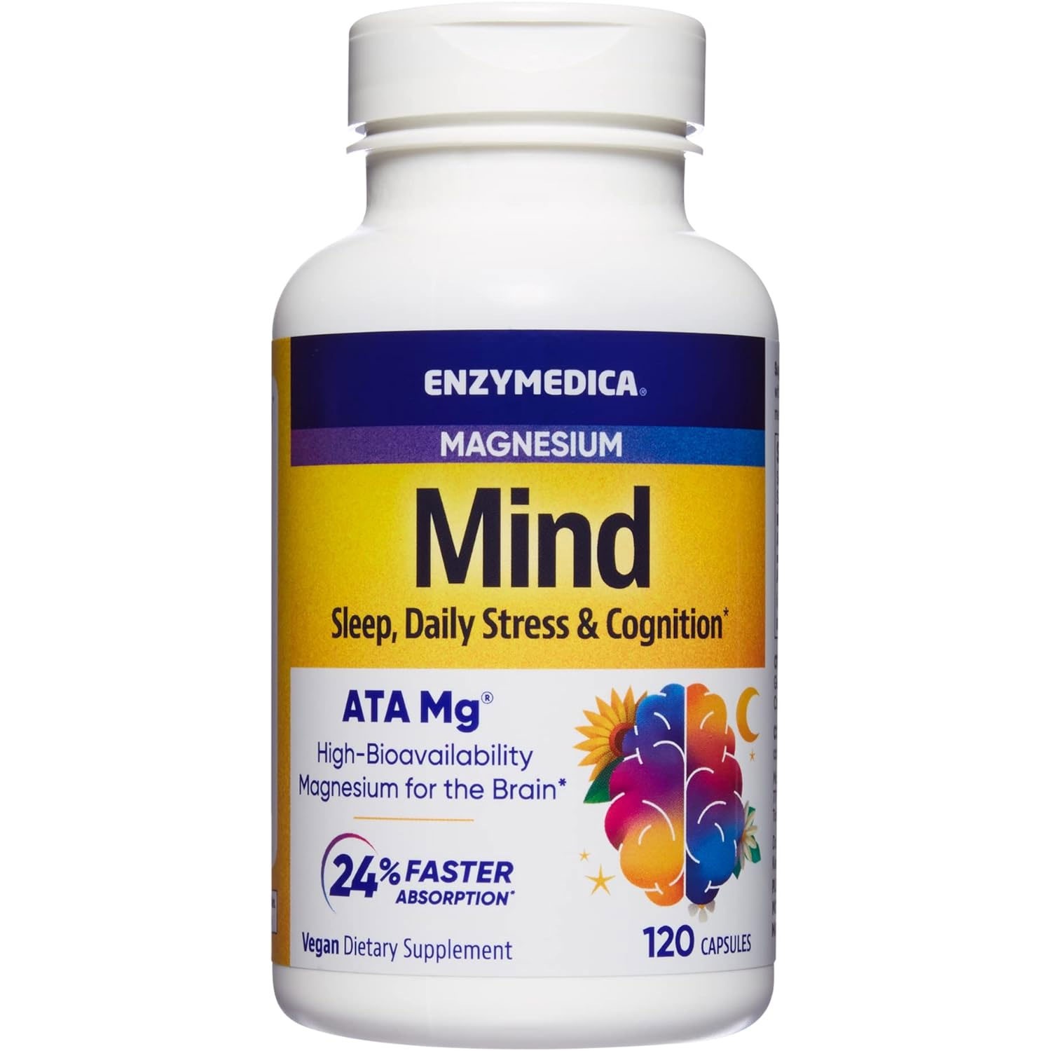 酵素メディカ Enzymedica Magnesium Mind 120 caps 6,080円