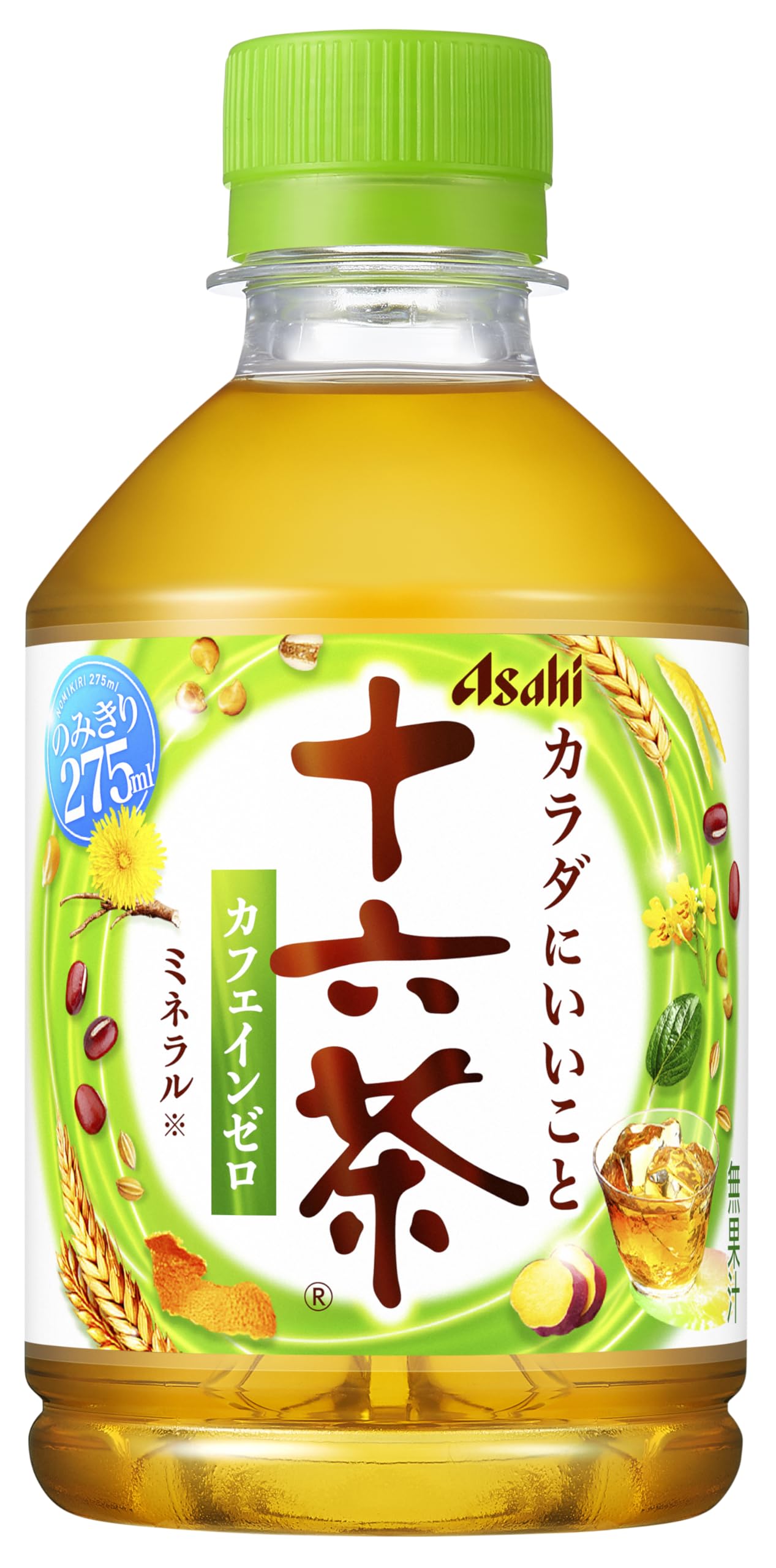 アサヒ飲料 十六茶 275ml×24本 [お茶] [ノンカフェイン]