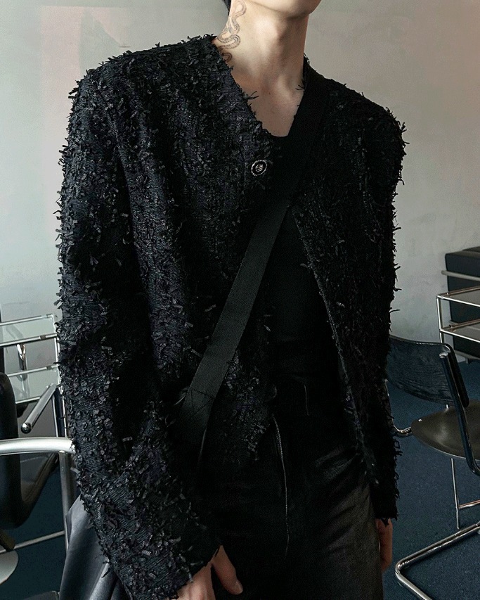 [COSYHARU公式] Classic Wing Tweed Jacket