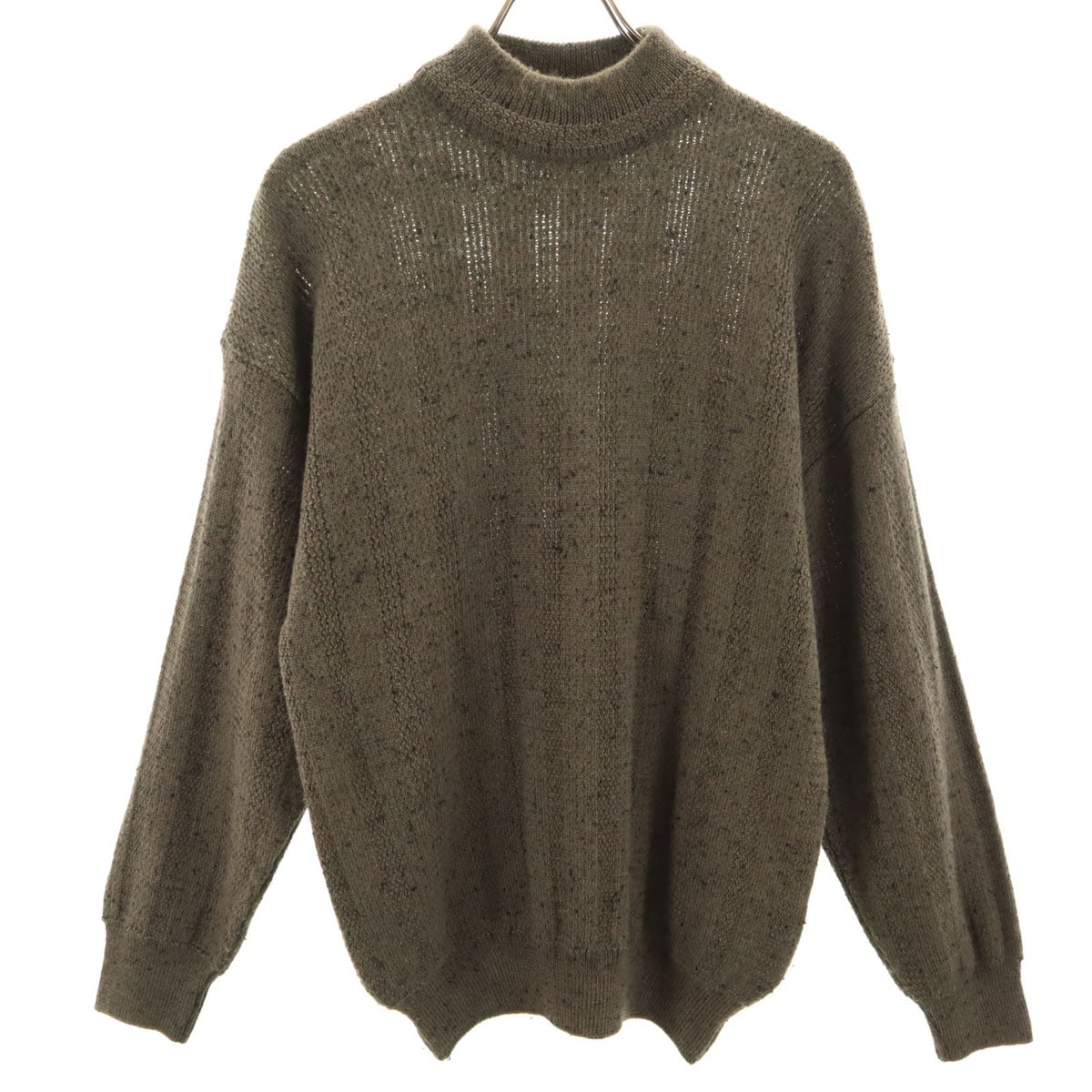 EXAMPLEbyMISSONI エグザンプル バイ ミッソーニ 90s イタリア製 長袖 ニット 42 ブラウン系 セーター レディース 古着