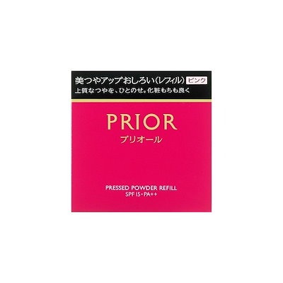Qoo10] プリオール 美つやアップおしろい レフィル ピンク