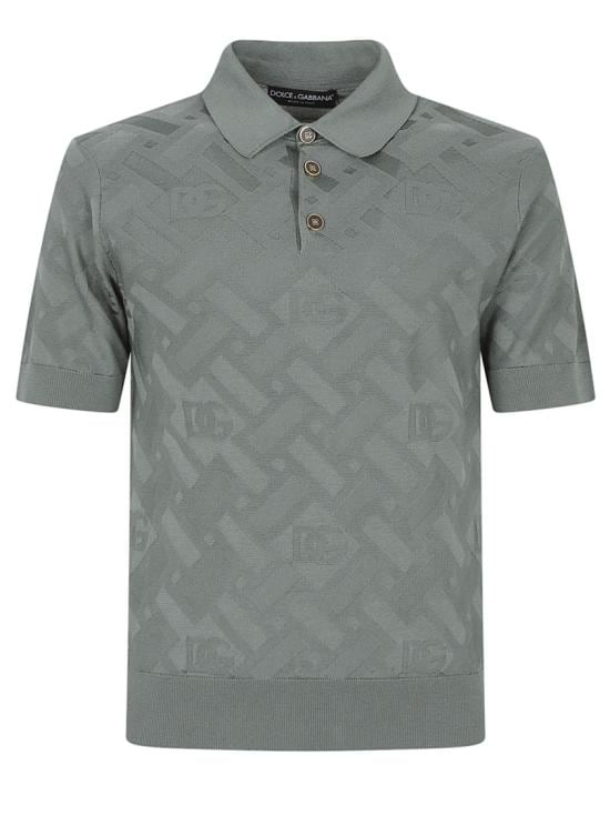 DOLCE & GABBANA Men Polo Shirts GXZ02TJBSOCN4085 Grey
