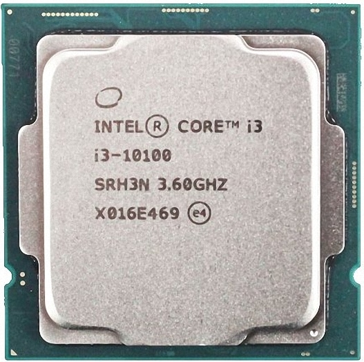 Intel Core i3-10100 SRH3N 4C 3.6GHz 6MB 65W LGA1200 CM8070104291317