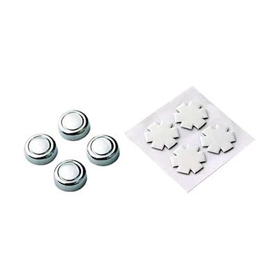 他サイト： カーメイト LS315 クローム 車用 ナンバープレート ボルトキャップ 貼付けタイプの商品画像