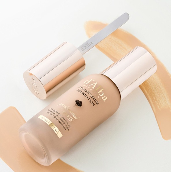 NEW スキンフィットファンデーション ダルバビーガンスパチュラセラムファンデーション40ml