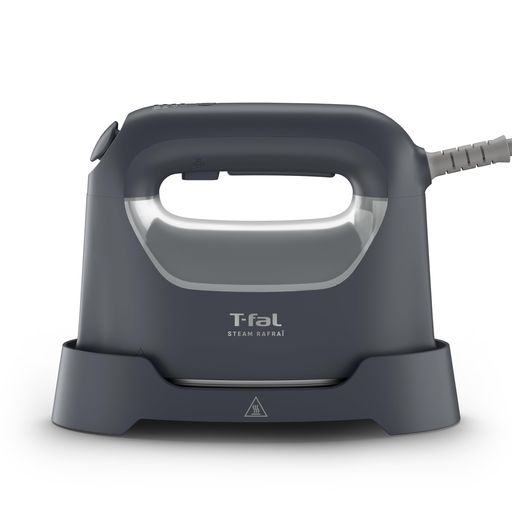 ティファール スチームアイロン 衣類スチーマー 2WAY 衣類丸ごとリフレッシュ ワンプッシュおまかせスチーム 脱臭 除菌 「スチーム ラフレ」 ハンディアイロン チャコールグレー DV8075J0A