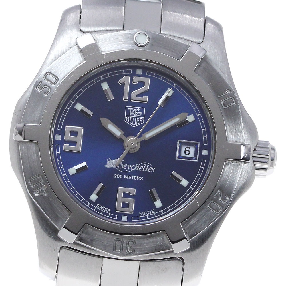 タグホイヤー TAG HEUER WN131D エクスクルーシブ セイシェル 2000本限定 クォーツ レディース _839517【中古】
