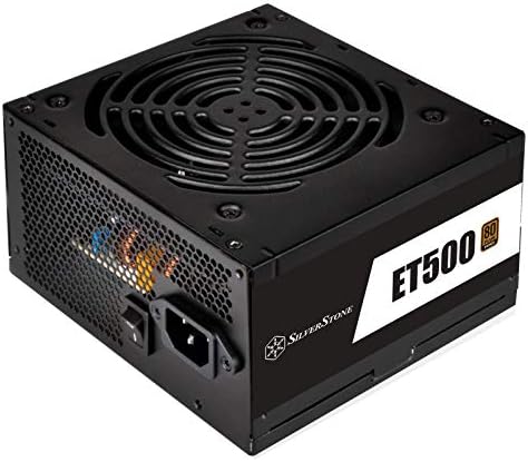 SilverStone Essentialシリーズ 80PLUS BRONEZE認証 500W SST-ET500-B