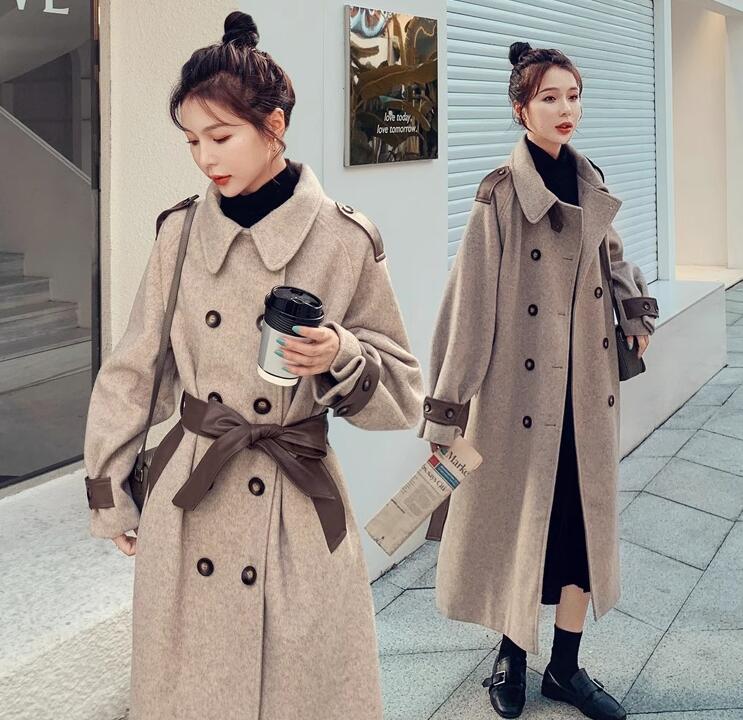 超ロングコート レディース チェスターコート　トレンチ コート マキシ丈 チェスターコート ガウンコート ロング 大きいサイズ ロング丈 アウター 厚手 通勤 アウター ロング 秋服 冬服 新作