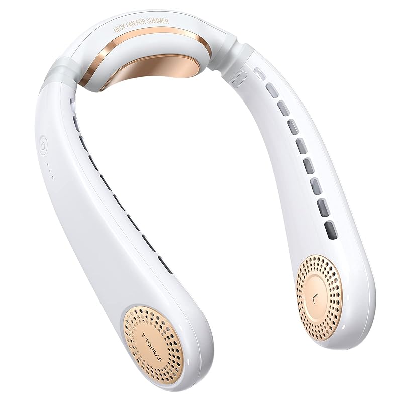 即納：【COOLIFY・上下方向送風タイプ】TORRAS ネッククーラー 冷却プレート 首掛け扇風機 急速冷却 半導体冷却 2023 熱中症対策 3段階自由調節 ネックファン 携帯 Type-c充電