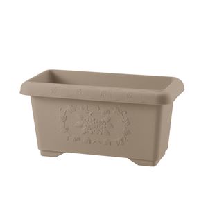 (14個セット) 深型 植木鉢/プランター (60型 ブラウン) 約幅60cm 日本製 リッチェル ハナール (ガーデニング用品)