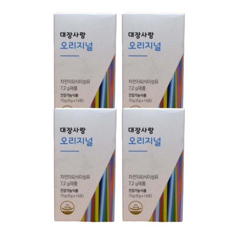 [Seventeenスングァン愛用商品]大腸愛 (デジャンサラン/Daejang Sarang) オリジナル 5g x14包 x4