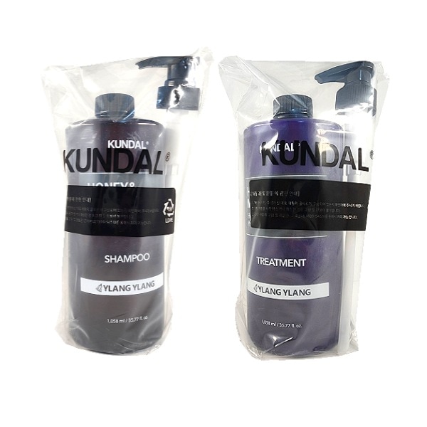 [大容量1+1]ハニーアンドマカデミアネイチャーシャンプー 1058ml+プロテイントリートメント 1058mlイランイランの香り