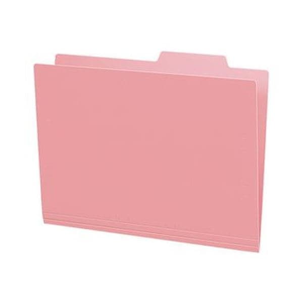 （まとめ）コクヨ 個別フォルダー（カラー・PP製）A4 ピンク A4-IFH-P 1パック（5冊）(×20セット)