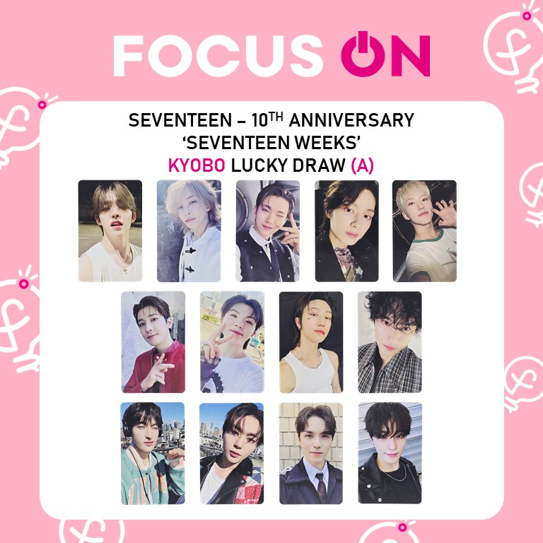 SEVENTEEN B-DAY PARTY 10周年　トレカ　新品未開封　① SEVENTEEN 10th Anniversary 『B-DAY PARTY』 | ハニハニじゅう