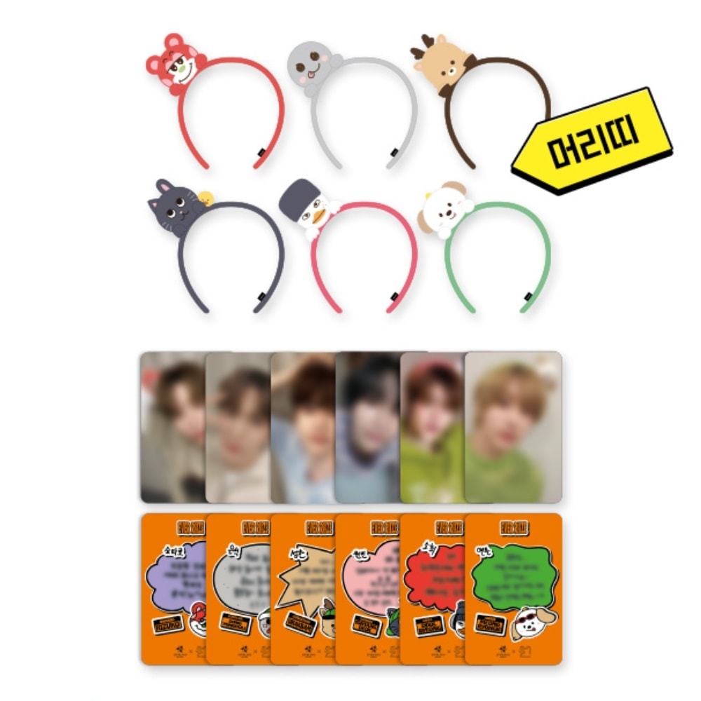 [公式] RIIZE Collabo with EVERLAND [RIIZING PETERPAN] EVER RIIZE PASS & BALLOON HAIRBAND+PHOTOCARD