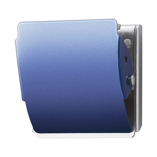 (まとめ) プラス マグネットクリップ ホールド Lブルー CP-047MCR 1個 (×30セット)