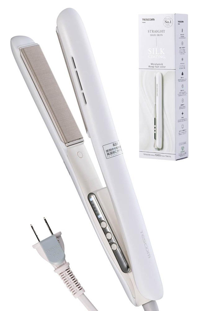 テスコム TS860A-W ストレートヘアアイロン(ホワイト) TS860AW