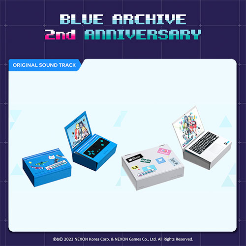 Blue Archive 2nd Anniversary OST Album Package 2周年記念 パッケージ